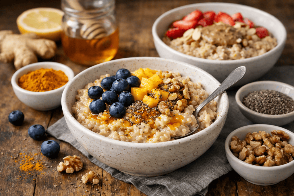 anti-inflammatory oatmeal recipes