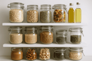Healthy pantry staples