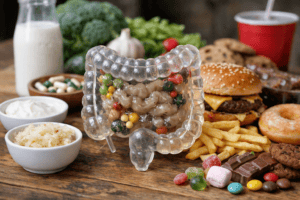 gut microbiome might be out of balance