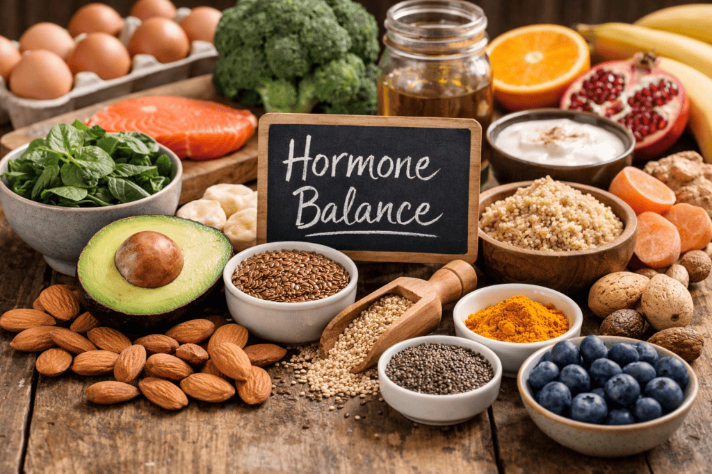 Hormone balance through food
