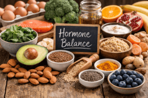 Hormone balance through food