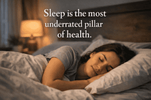 sleep is the most underrated pillar of health